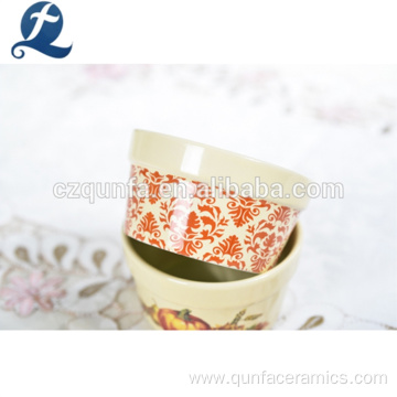 Wholesale Custom Applique Ceramic Bowl For Soup